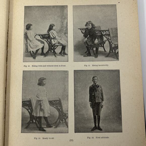 Physical Culture Preece 1894 Antique Prepared Expressly for Public School Work - Picture 11 of 14